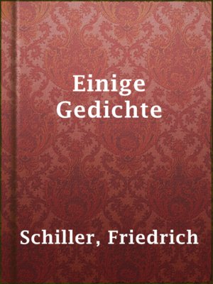 cover image of Einige Gedichte